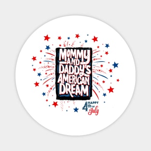 Happy 4th of July Kids Magnet